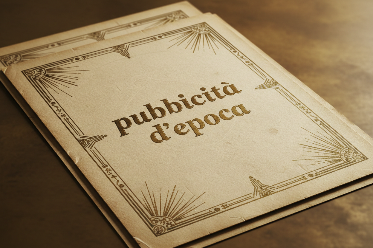 Pubblicità d'epoca