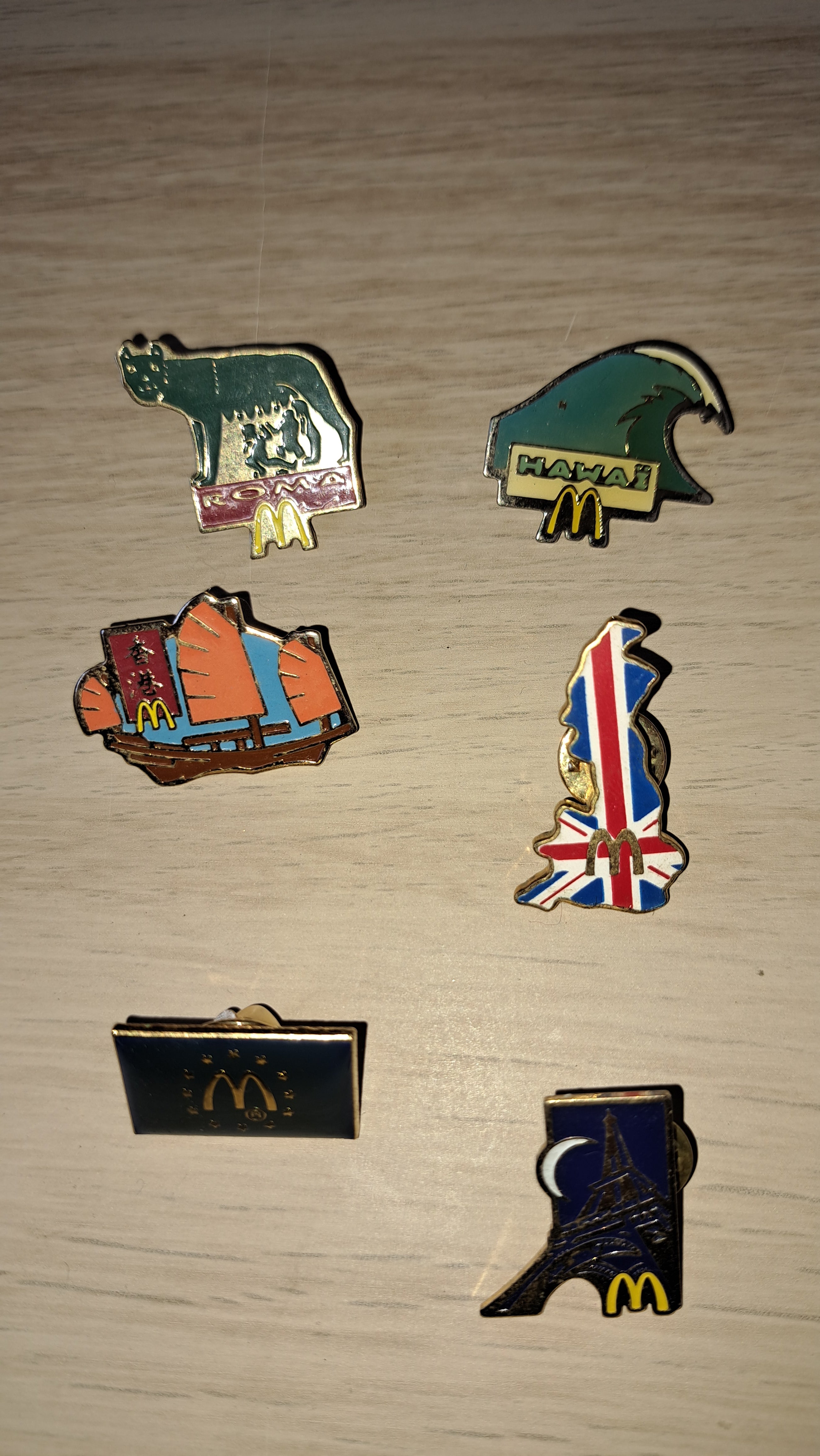 Lotto spille pins mcdonald vintage