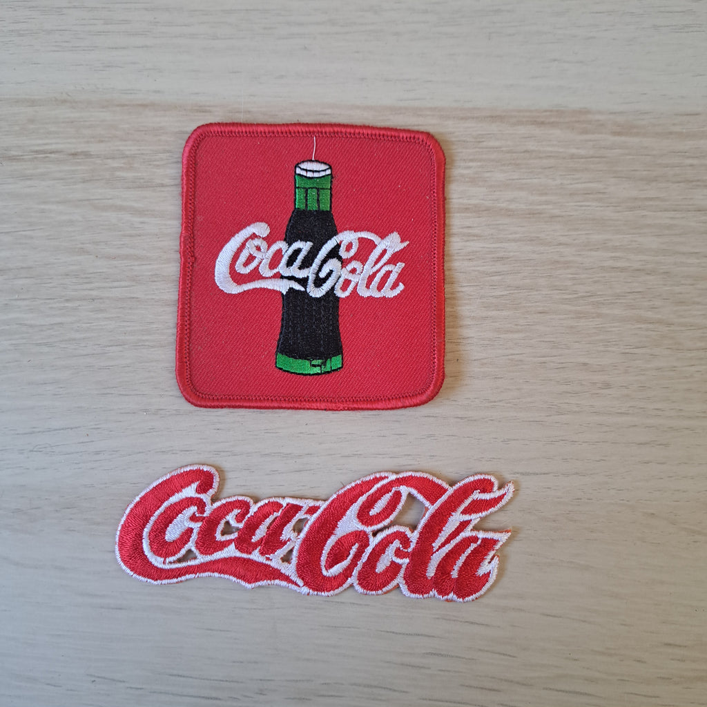 Lotto due toppe coca cola vintage