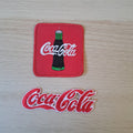 Lotto due toppe coca cola vintage