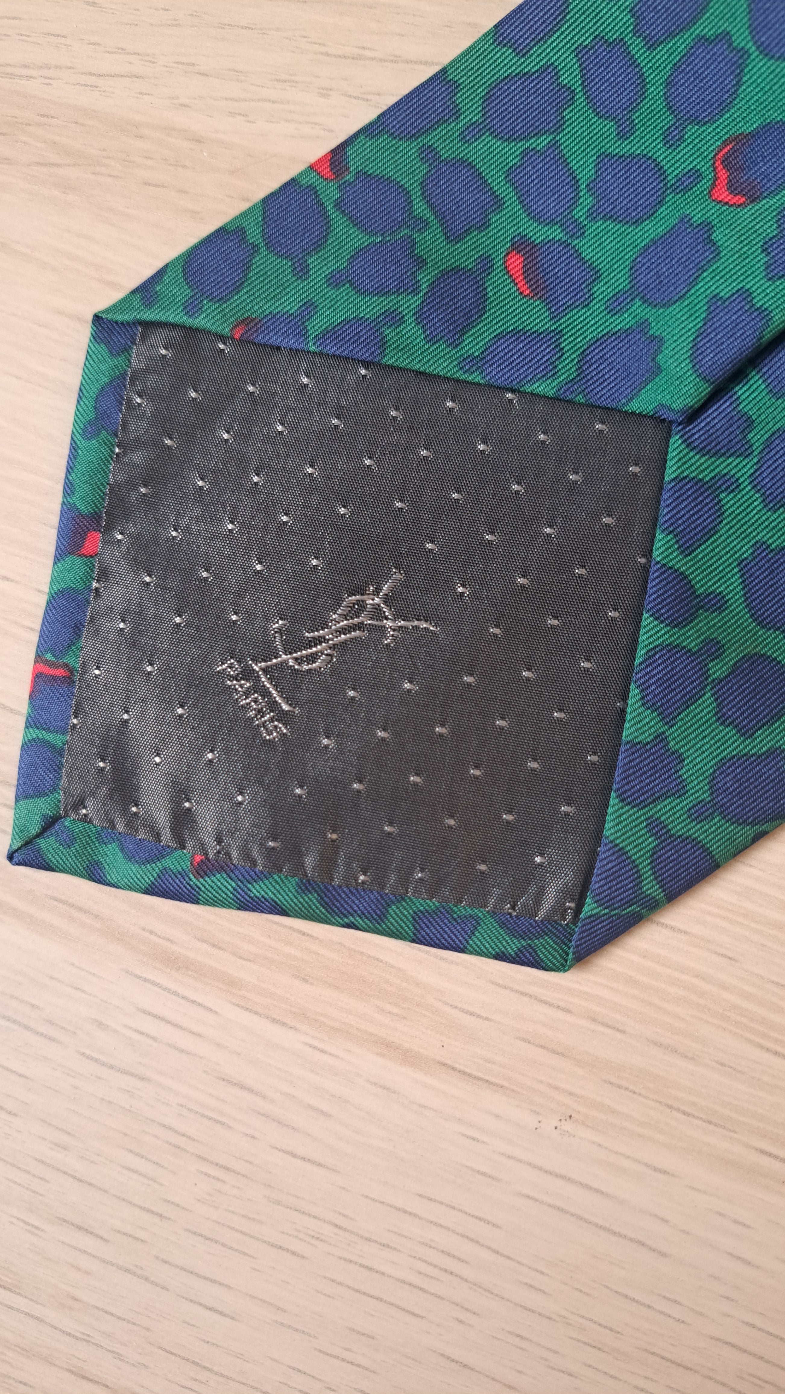 Cravatta anni 90 Yves Saint Laurent