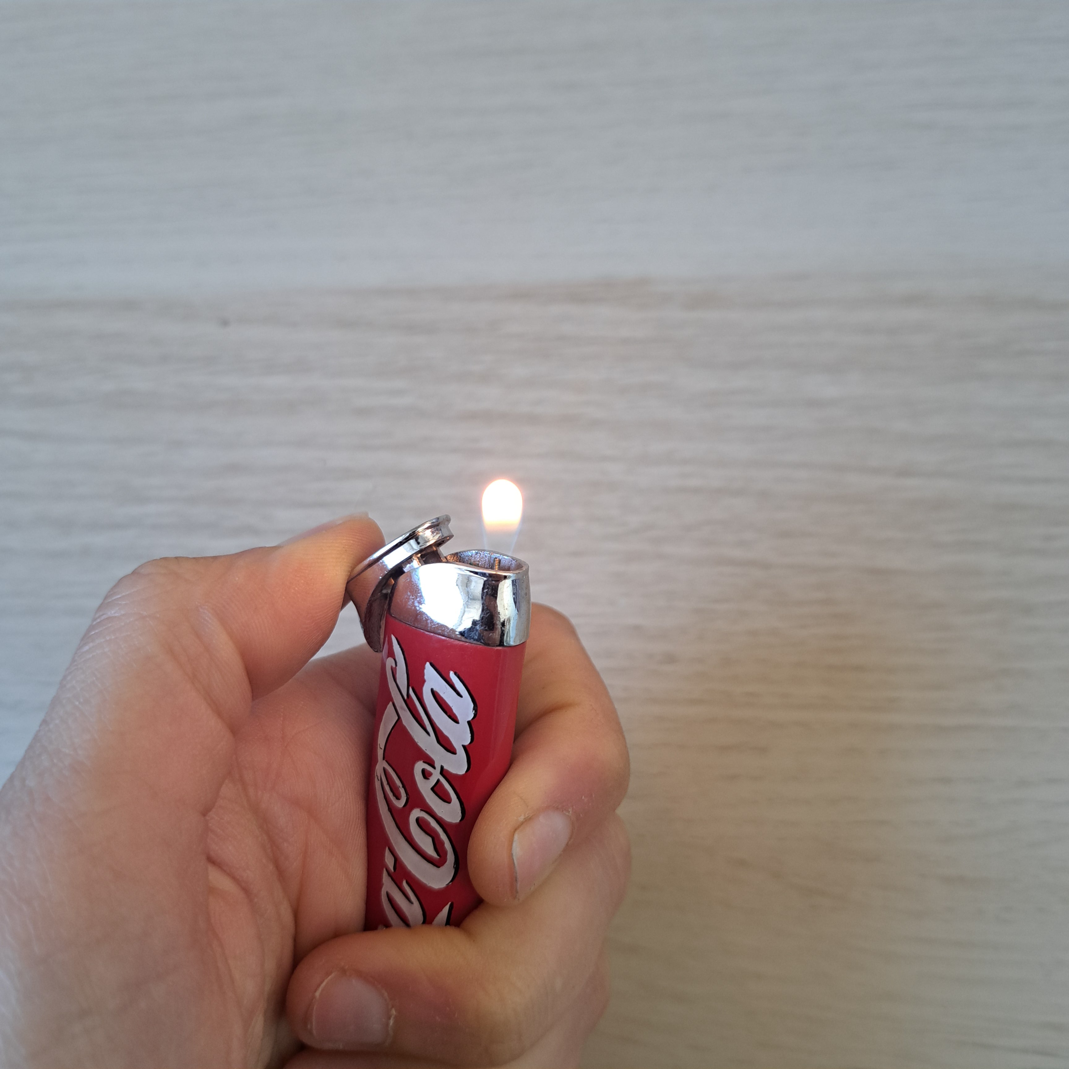 Accendino vintage coca cola