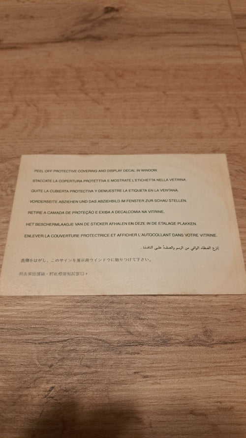 Adesivi vintage Bank America