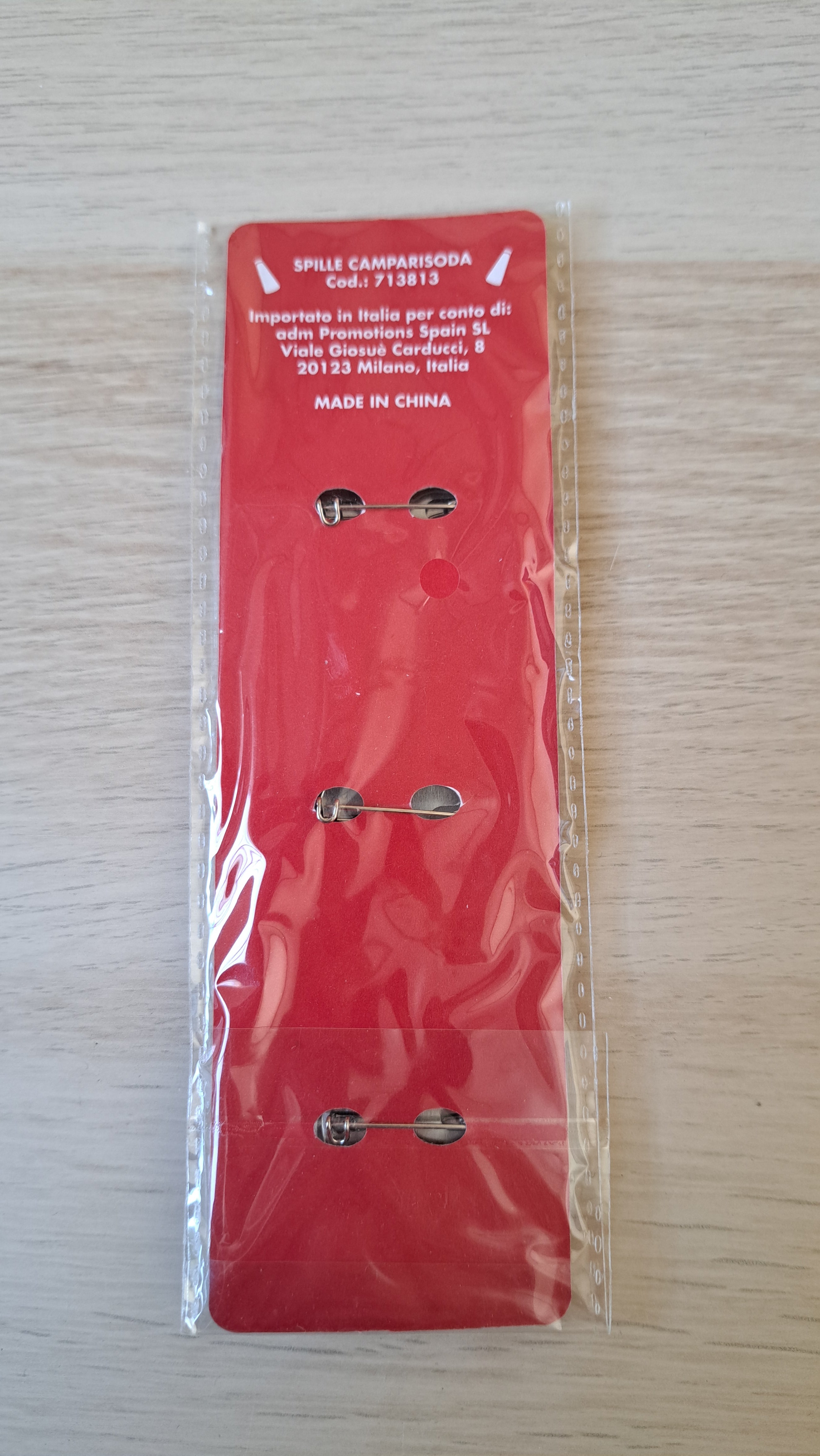 Set 3 spille campari soda