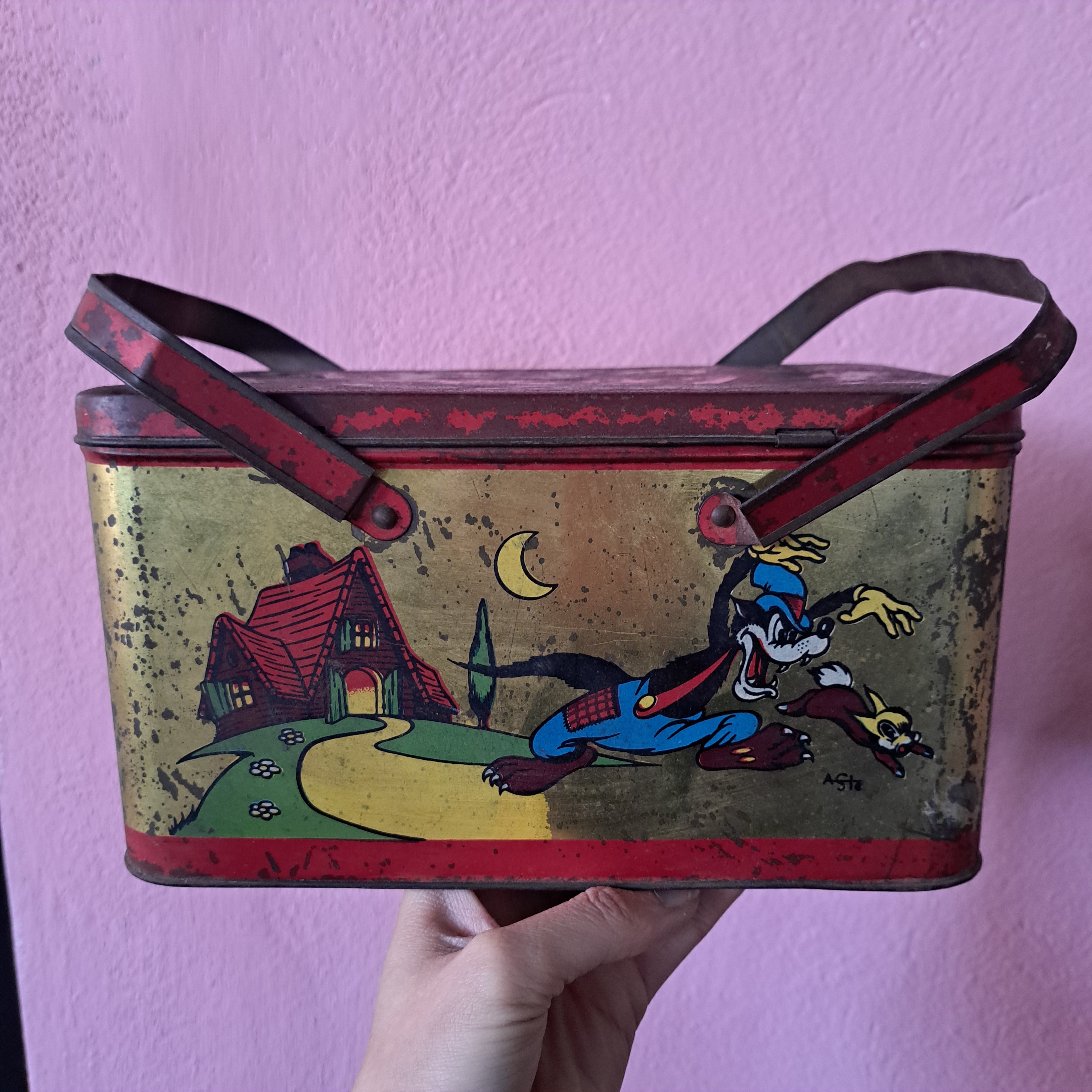 Vecchia Scatola di latta disney