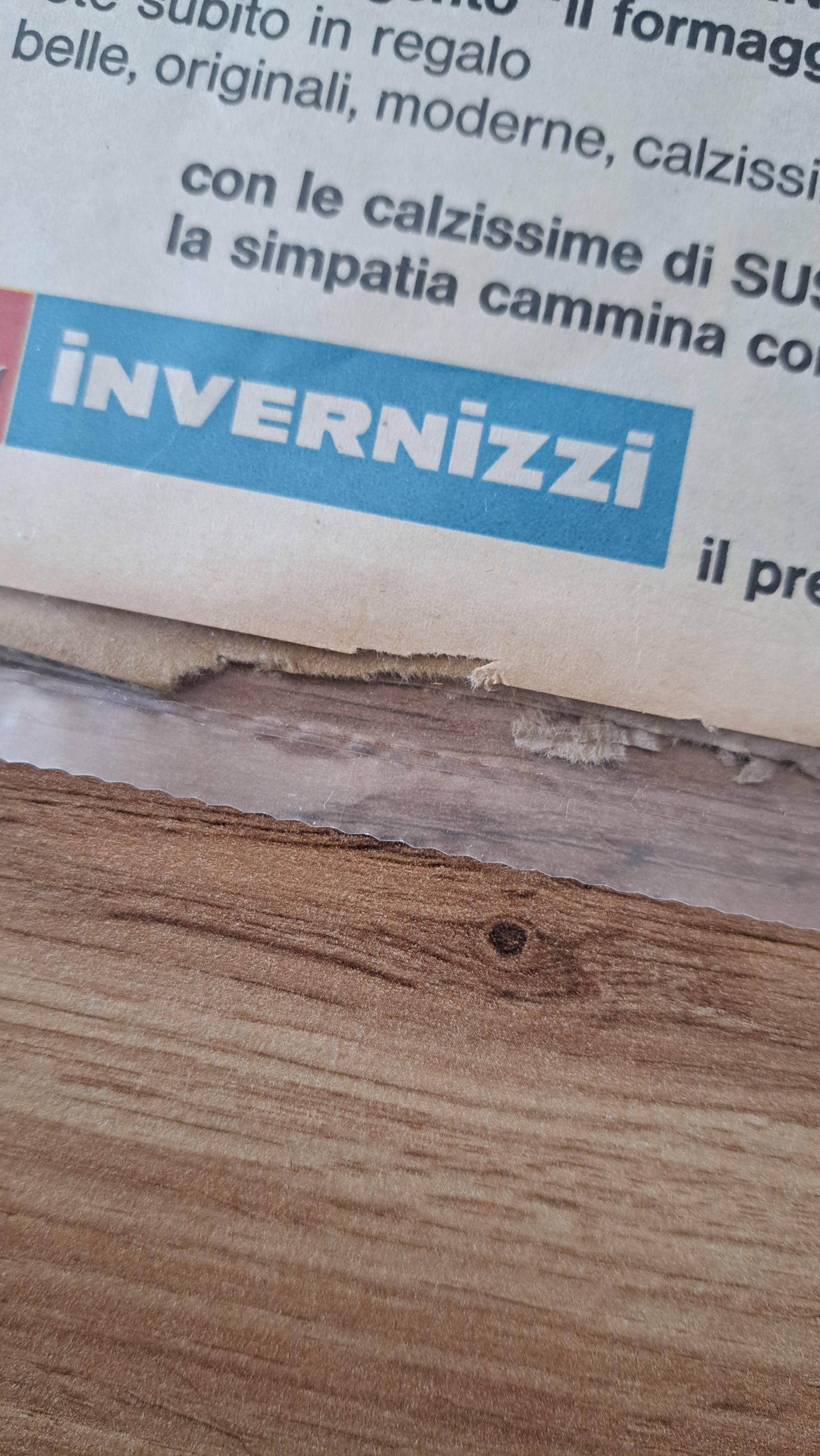 Pubblicità D'epoca Susanna Invernizzi