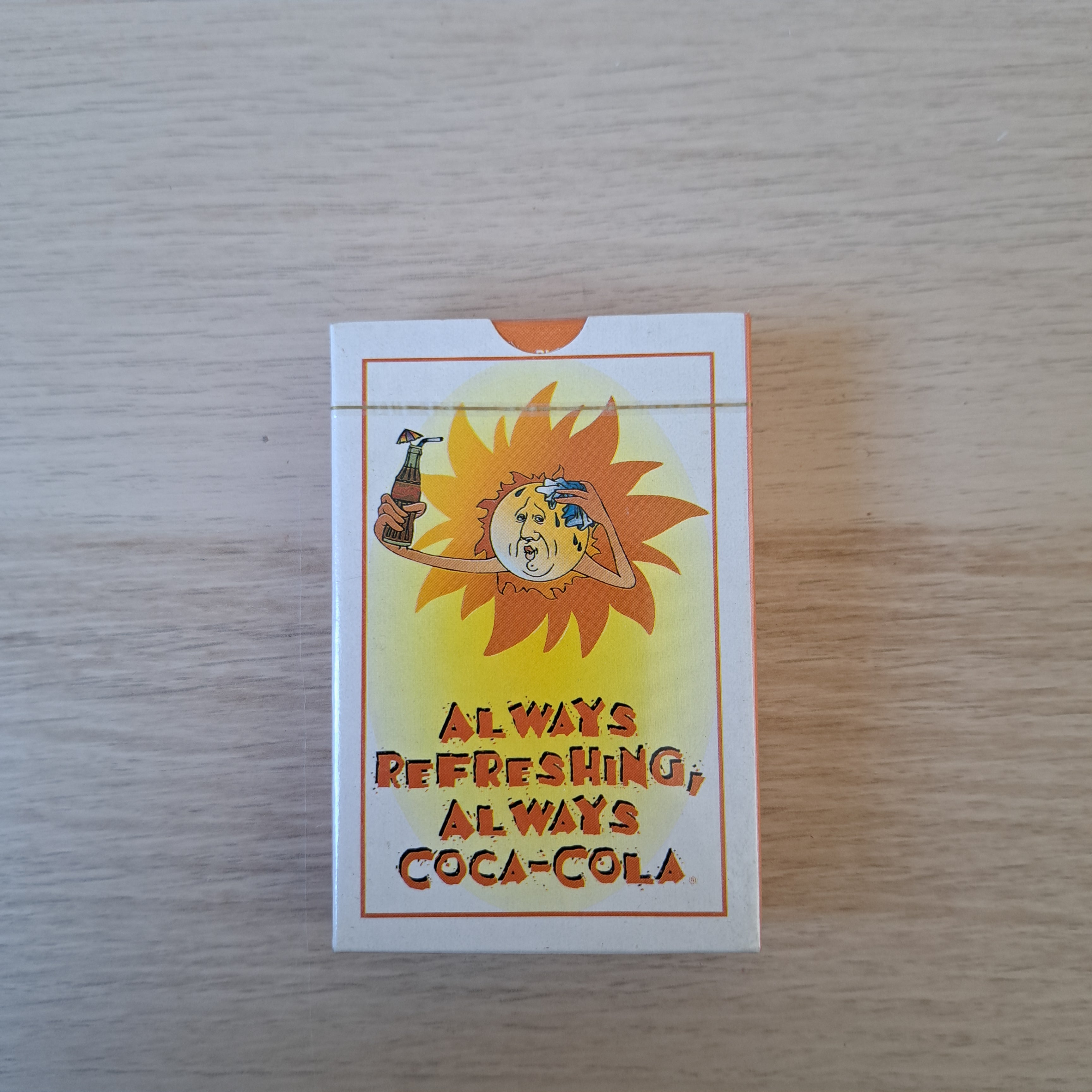 Carte da gioco coca cola vintage