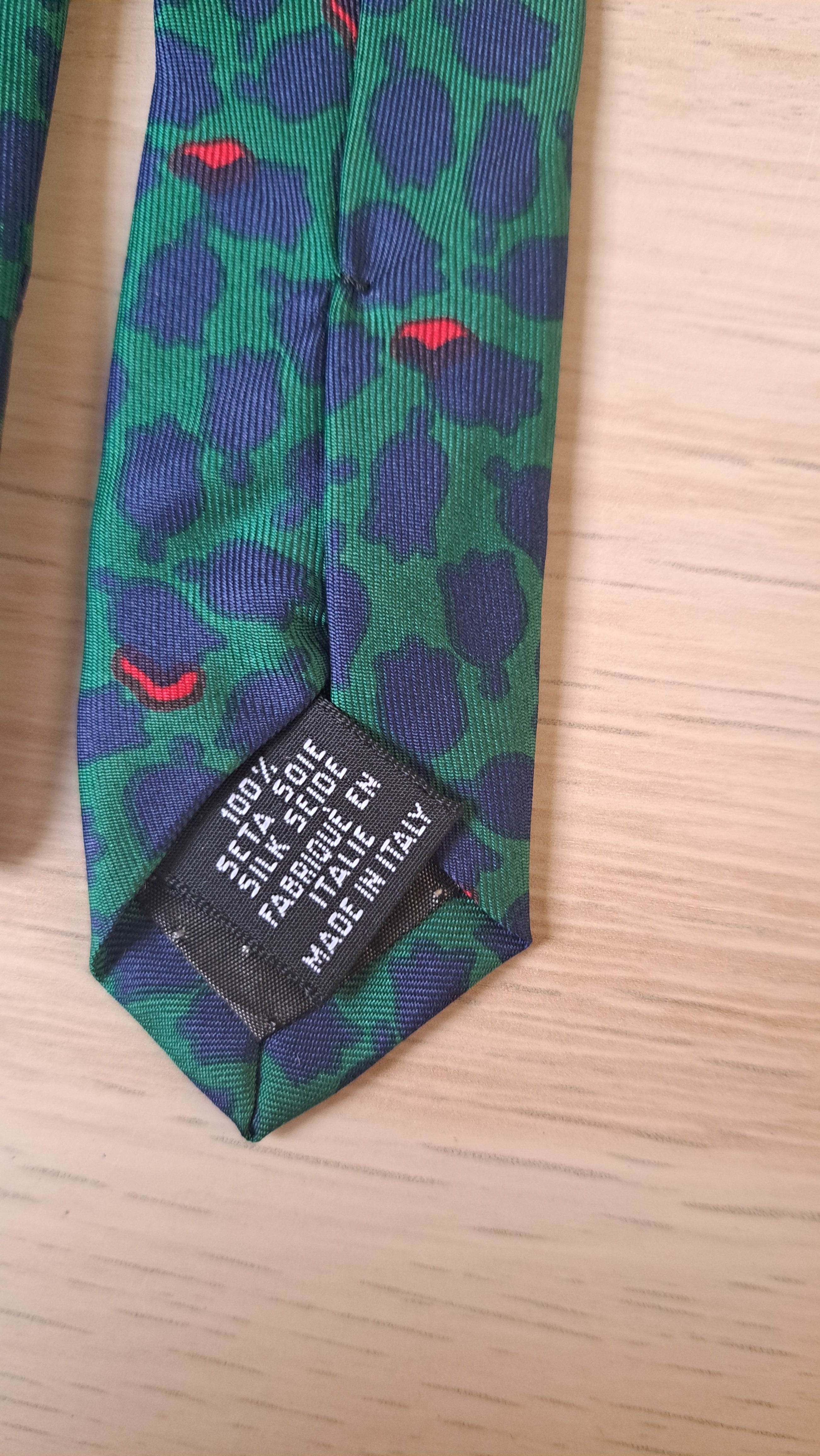 Cravatta anni 90 Yves Saint Laurent