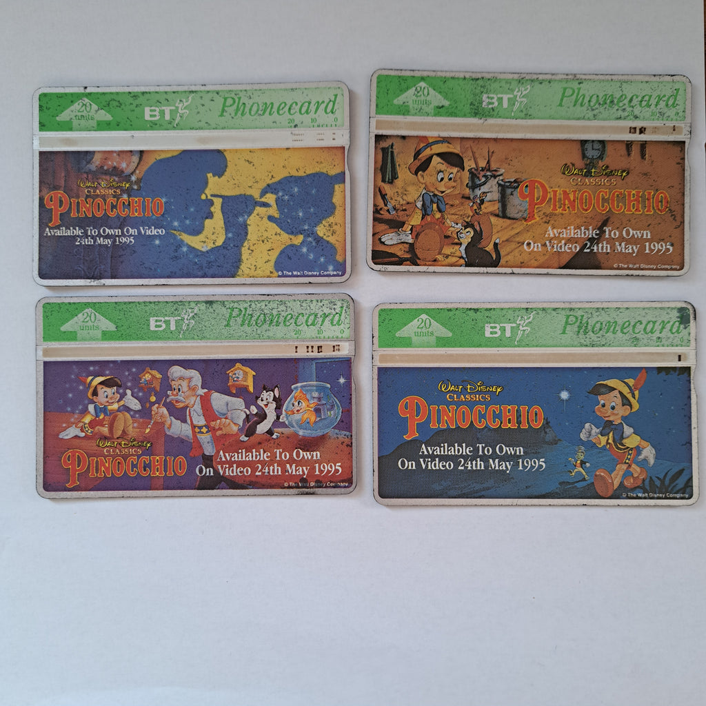 Lotto tessere telefoniche disney